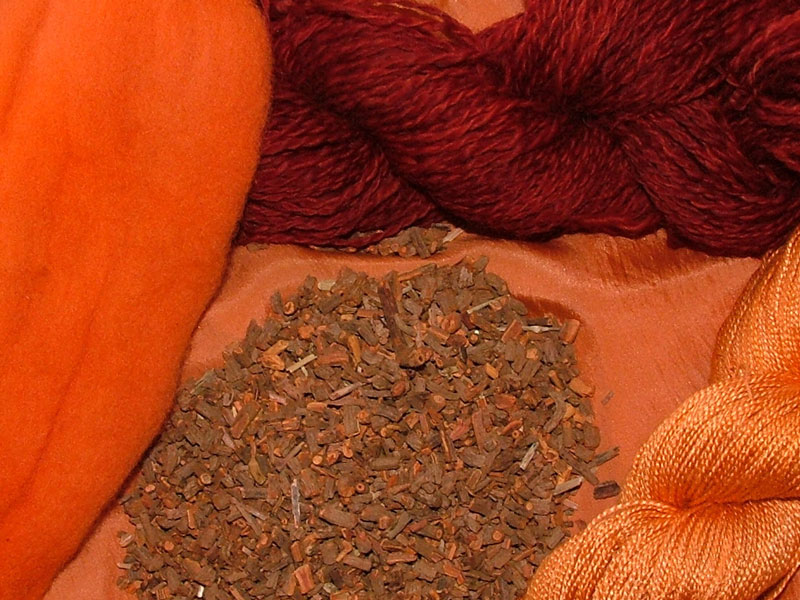 Natural Dyes (from plants and insects) - Madder Root …, Natural dye fabric,  How to dye fabric, Textile dy…